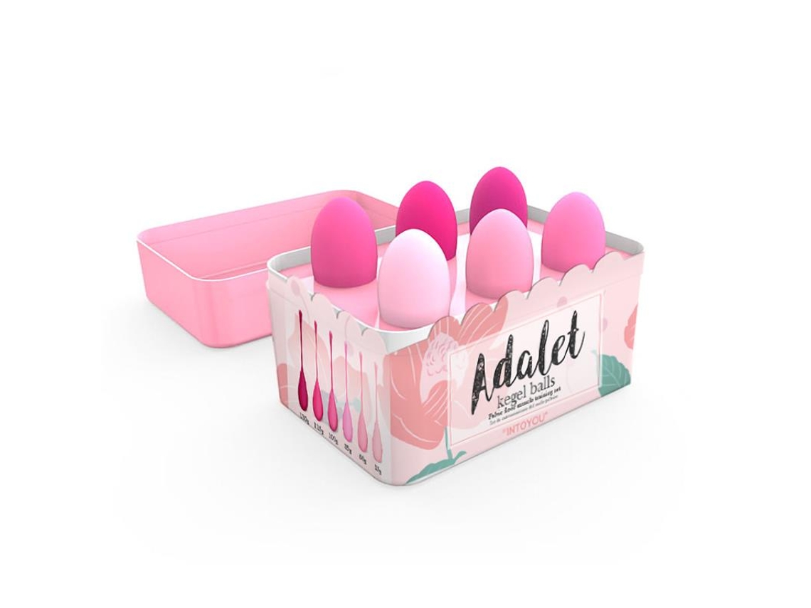Kit 6 Bolas De Kegel De Silicone ADALET