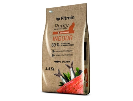 DIBAQ Fitmin Purity INDOOR 1,5 Kg Comida para gatos