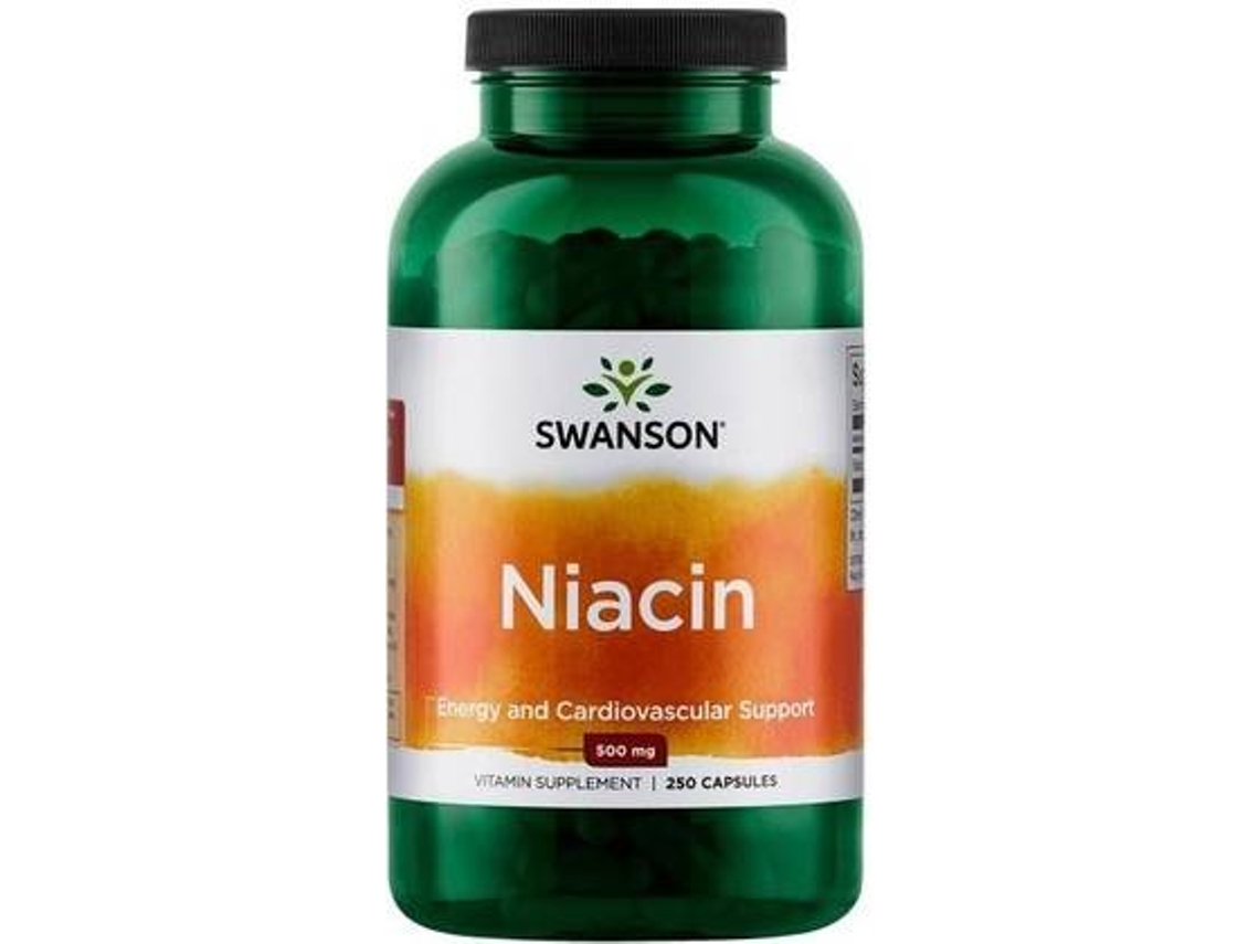 Suplemento Alimentar SWANSON Niacina Premium (250 cápsulas de 500mg)