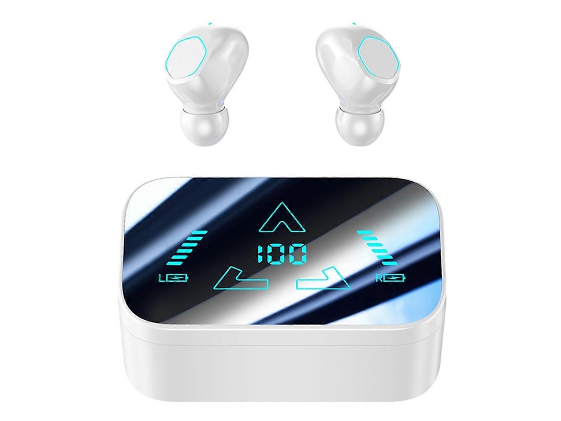 Fone De Ouvido Bluetooth M48 Com Redução De Ruído Para Jogos, Fones De Ouvido Sem Fio Com Visor Digital Deslizante Ly Ebike