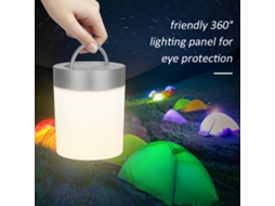 Ats luz Noturna Portátil Usb Recargável Regulável Branco Quente e Rgb Mudança de Cor Controle Táctil para Mesa de Noite e Mesa