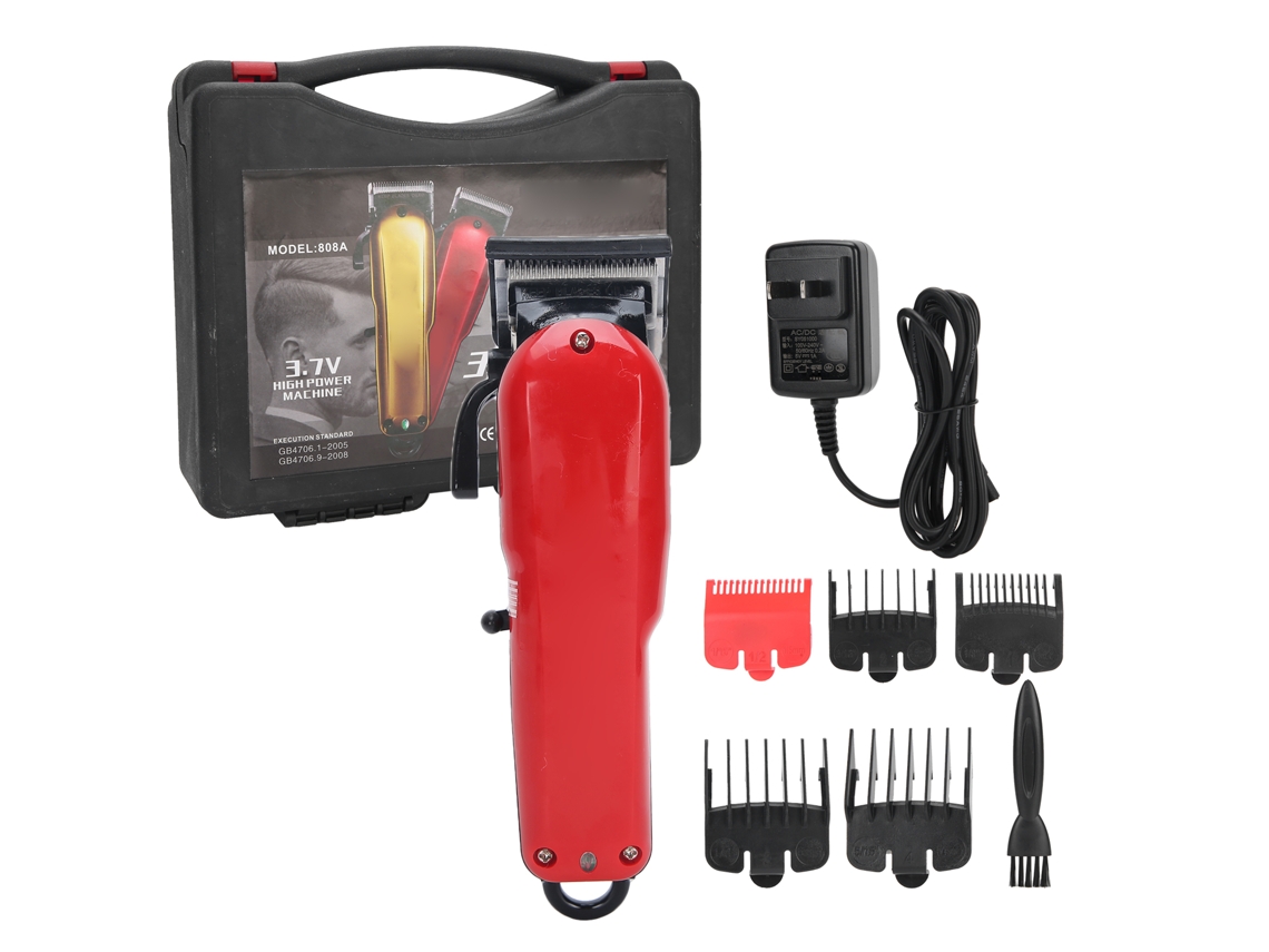 Cortador De Cabelo Elétrico Recarregável Com Motor De Cobre Puro E Bateria De Lítio 100-240v Para Uso Doméstico E Salão