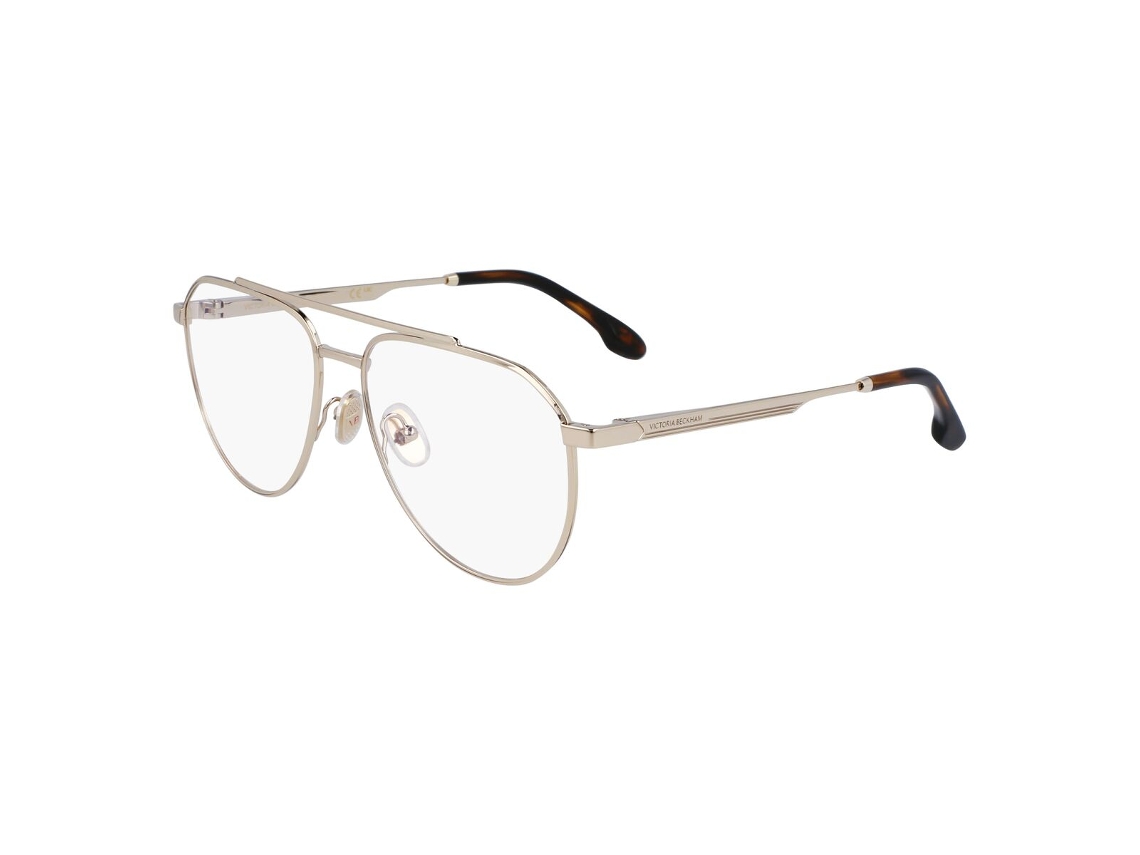 Armação de óculos feminina Victoria Beckham Vb2133 5515715 (metal dourado Ø 55 mm)