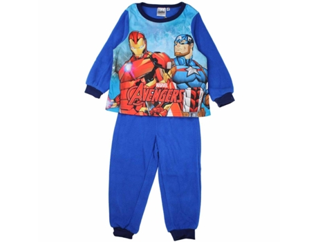 Pijama de Criança VINGADORES Azul (XS)