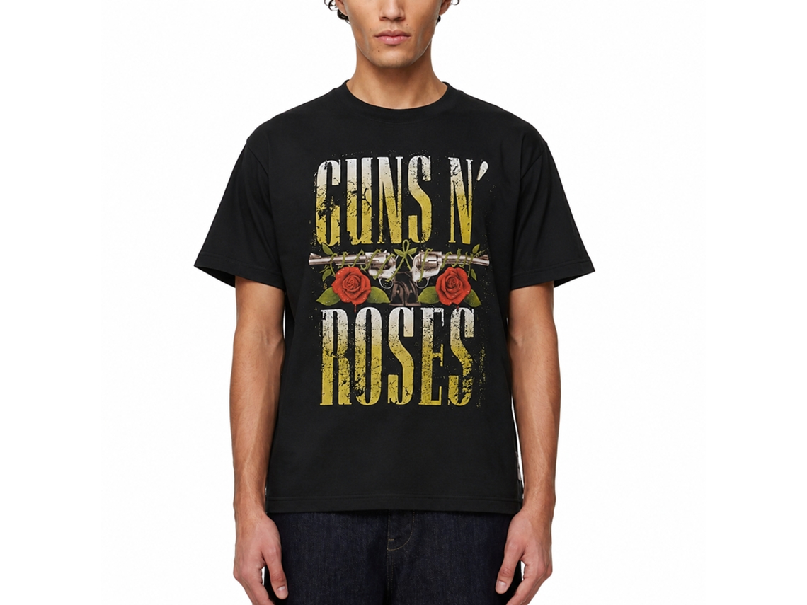 Guns N' Roses Big Guns T-shirt Unisex Adults Size:l