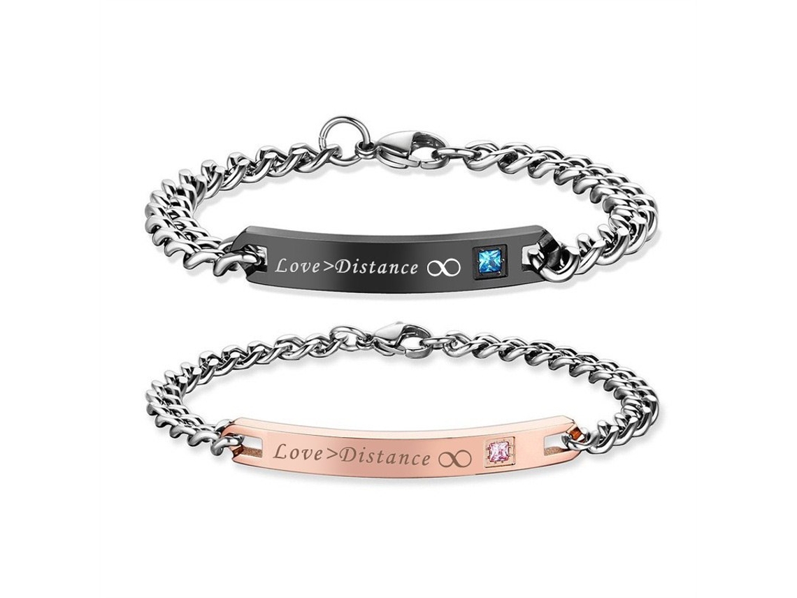 Pulseiras Do Amor / Joias para Casais O Amor Conquista a Distância