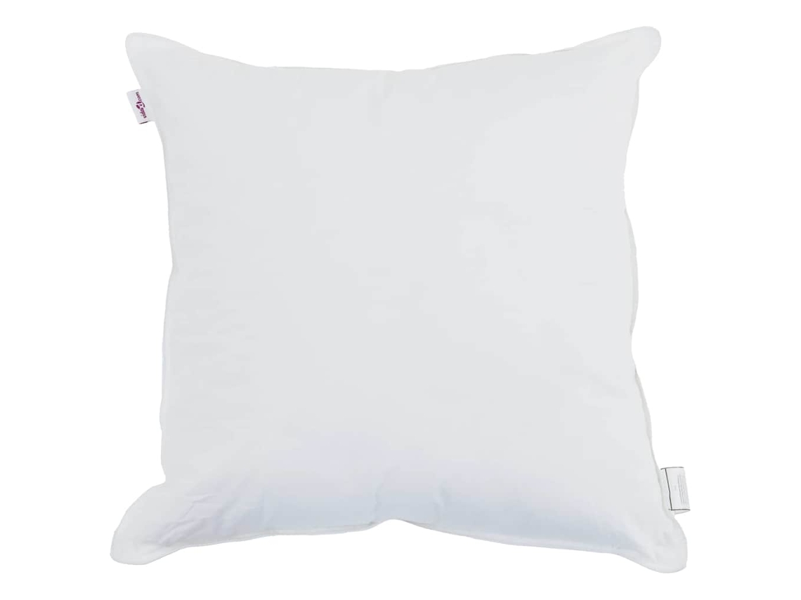 Conjunto 1 Travesseiro De Cama Vidaxl Branco Algodão (80 X 80 Cm)