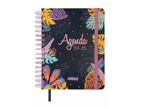 Agenda FINOCAM Talkual Wild Multicolor A5 15,5 x 21,7 cm 2024-2025