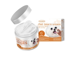 Toalhas de Limpeza para Pets Yegbong LAXISCREED Removem Manchas de Lágrimas de Cães e Gatos