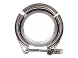 5 Polegadas Com Abraçadeira V-band Em Aço Inoxidável (2 Peças), Kit De Flanges Para Downpipe De Escape Turbo De 2