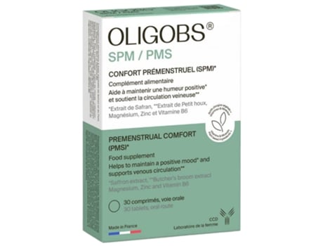LABORATOIRE CCD Oligobs Conforto Pré-Menstrual SPM 30 Comprimidos