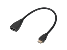Adaptador Hdmi Fêmea Para Mini Hdmi Macho 1080p 3d