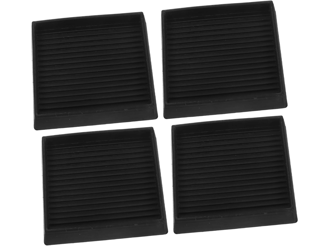 Shineofi Almofadas De Borracha Antiderrapantes Para Móveis, Pés Quadrados, Proteção Para O Piso, Sistema Antiderrapante
