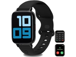 Smartwatch com Chamada Bluetooth YEMAESRE I22 Ip67 À Prova D'Água de 1 69 Polegadas para Android Ios Preto