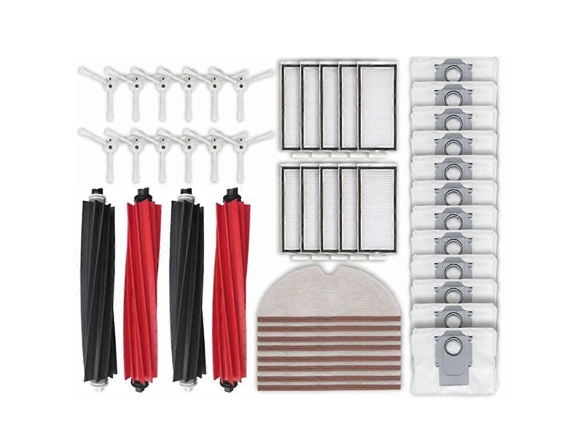 Para Aspirador De Pó Robô Q8 Max / Q8 Max +, Escova Lateral Principal, Filtro Hepa, Panos De Esfregão, Saco De Pó, Acessórios