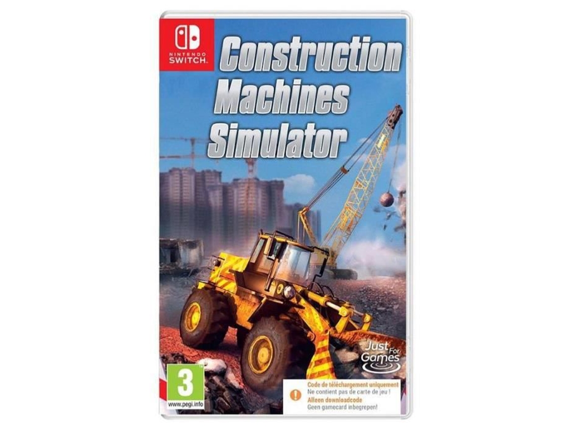 Jogo para Nintendo Switch Simulador de Máquinas de Construção Código de Download