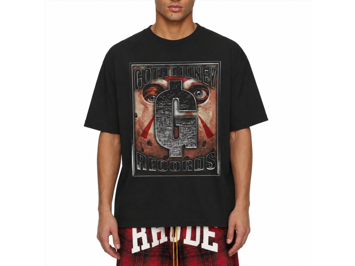 Goth Money Records Gmr Jason Eyes Tee T-shirt Goth Money Wear Tour Merch Size:xxxl