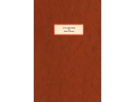 Livro Its Like This de Jack O'Brien (Inglês)