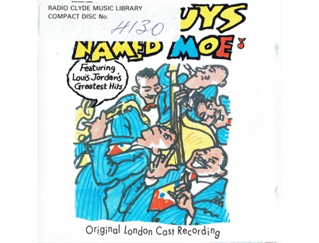 CD Five Guys Named Moe Original London Cast - Five Guys Named Moe