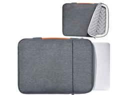 Bolsa Para Portátil Lurelia, Compatível Com Portáteis/tablets Até 17,3", Cinza, Proteção Antiquedas