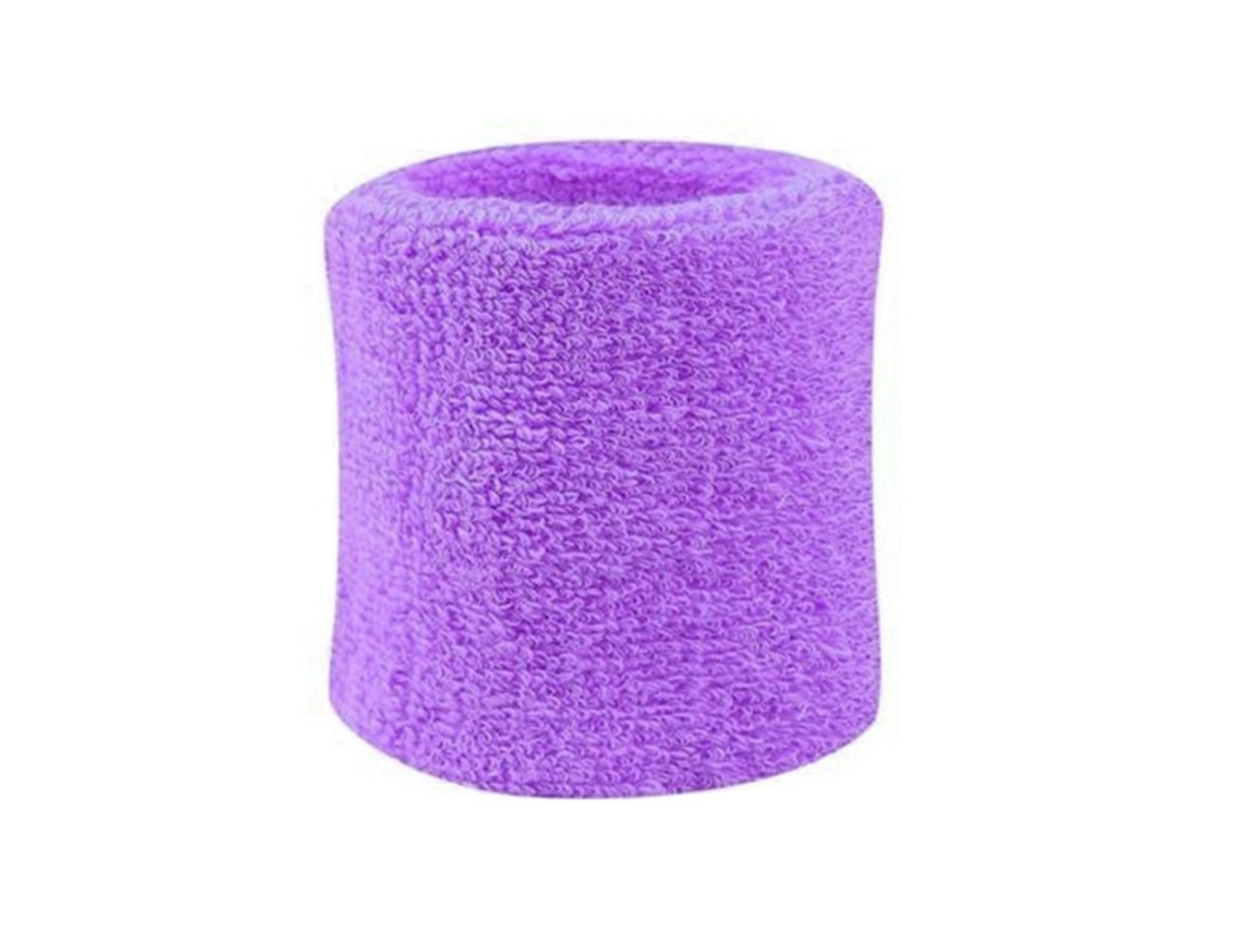Faixas De Pulso - Tornozeleiras Curtas 8cm Pacote Duplo Roxo Claro-aquaforge