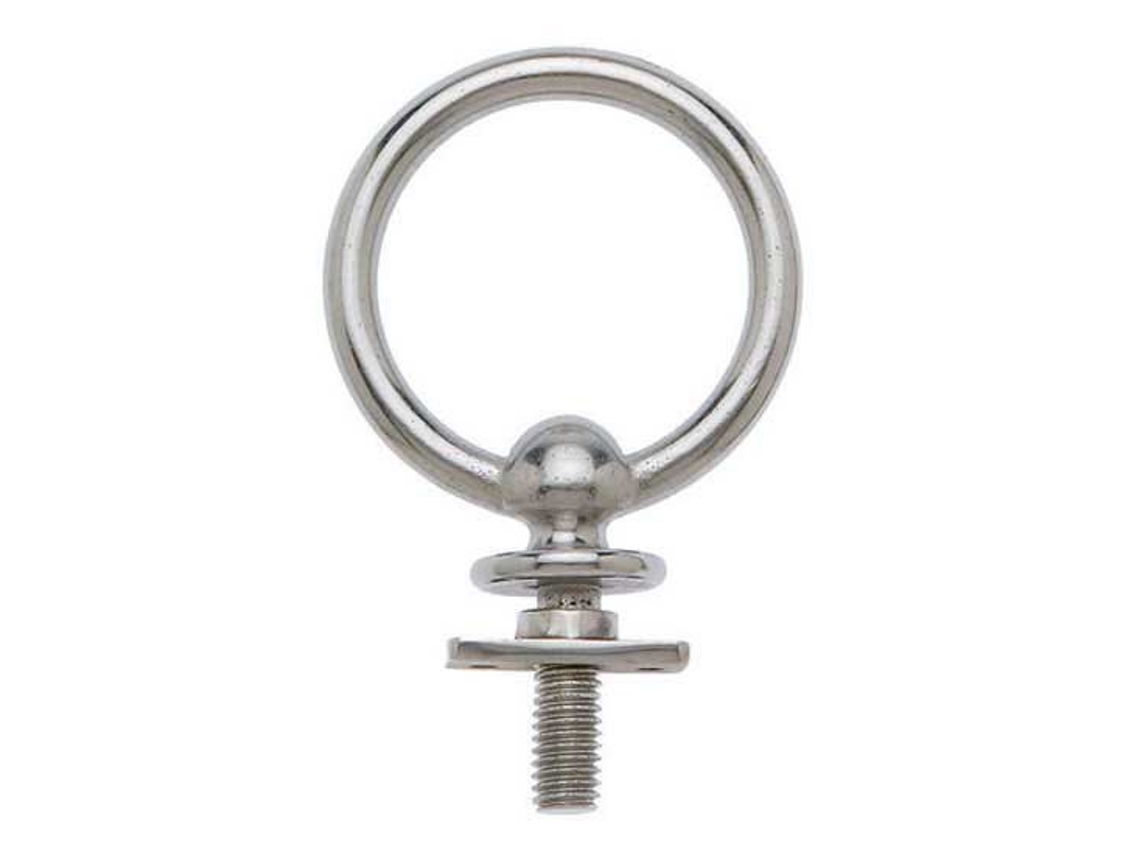 Sustos de Fio Simples Prateado 45 Mmhispano Hipica