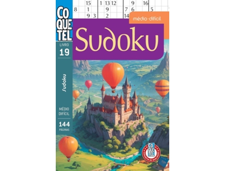 Livro Sudoku - Nivel Medio Dificil - Livro 19 - Coquetel De Diversos (português Do Brasil)