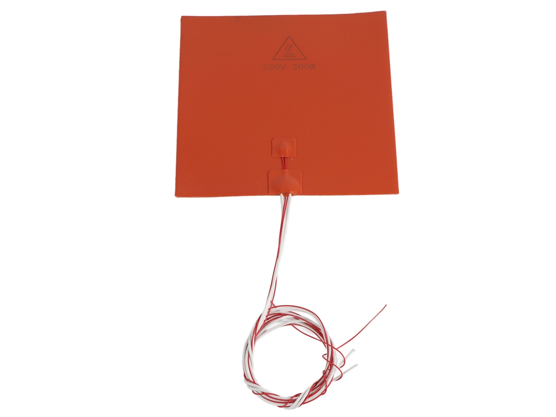 Acessório Para Impressora 3d Cama Quente De Silicone (220v 200w 200*200mm)