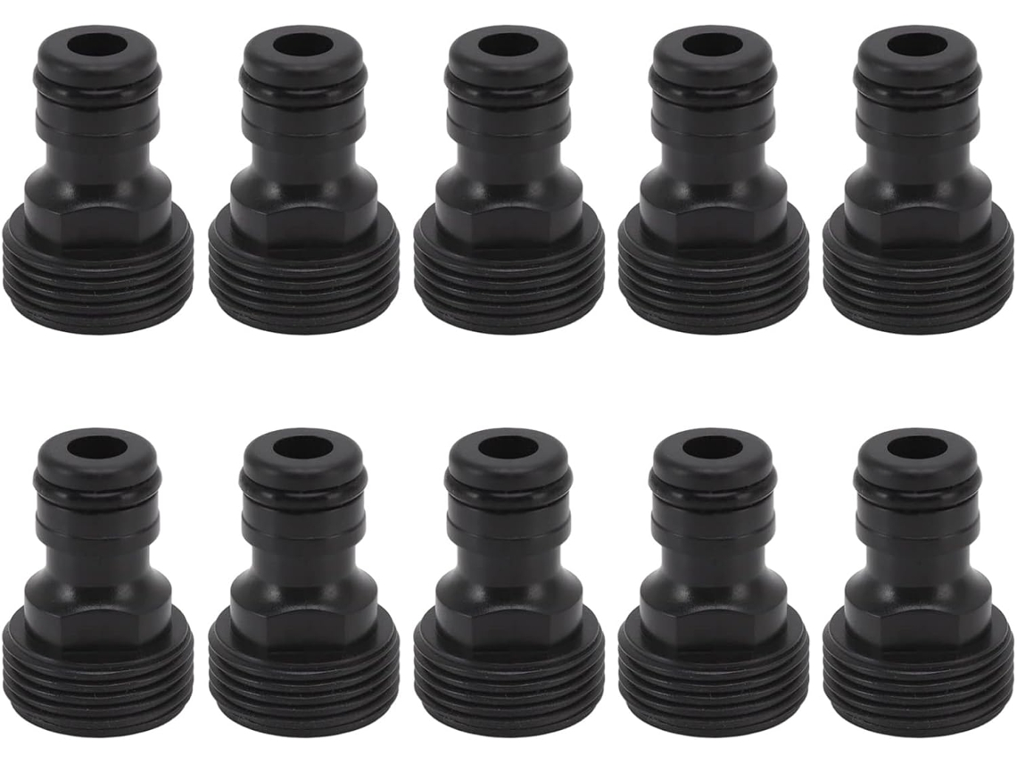 Conjunto De 10 Peças Adaptadores Mangueira Encaixe Rápido Com Rosca