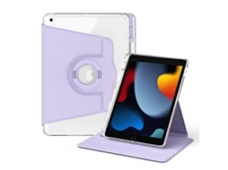 Capa de acrílico transparente destacável com rotação de 360 graus para tablet da Webake