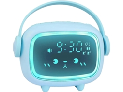 Despertador Infantil, Infantil Educativo com Rádio, Função Dia/noite, Desp Ertador Luminoso, Luz Not GOKOCO