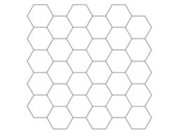 Vidaxl Azulejo Hexagonal 50 Unid. Branco E Cinza 30 X 30 Cm
