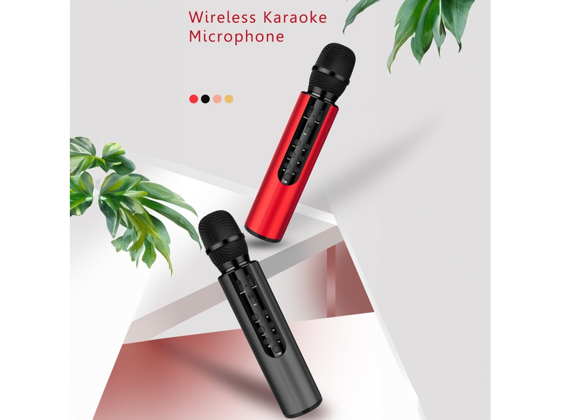 Lurelia Máquina De Karaoke Bluetooth 5.0, Microfone Sem Fios, Para Crianças