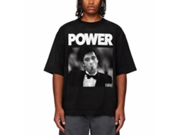 Rockinstone Scarface Movie Power Black Adult T-shirt Size:xl