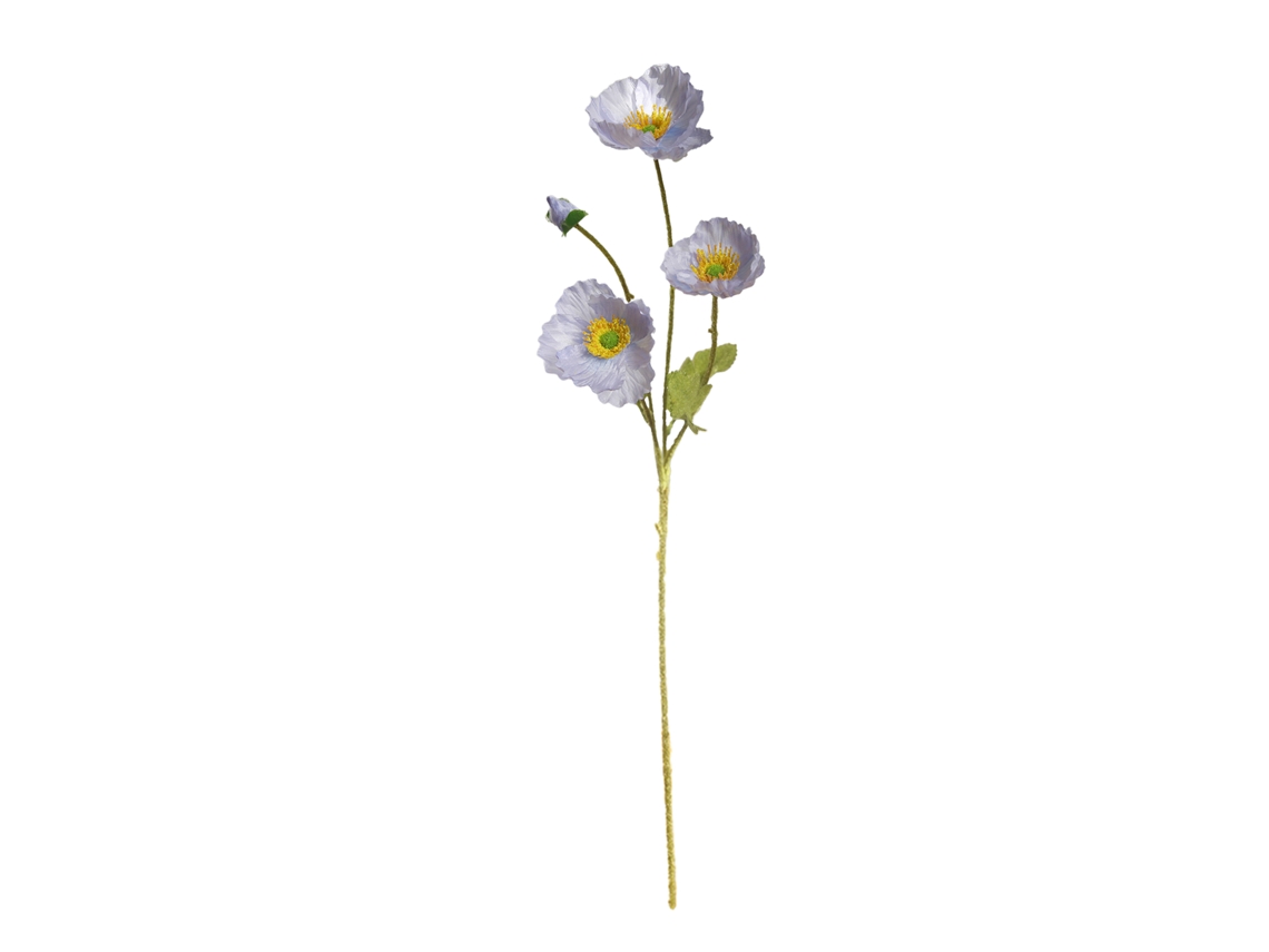 Laxiscreed Papoila Artificial Com Quatro Cabeças Para Decoração De Interiores