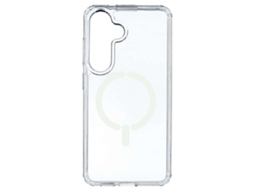 Capa Transparente Logo Compatível com Magsafe para Samsung Galaxy S24 LA CASA DE LAS CARCASAS