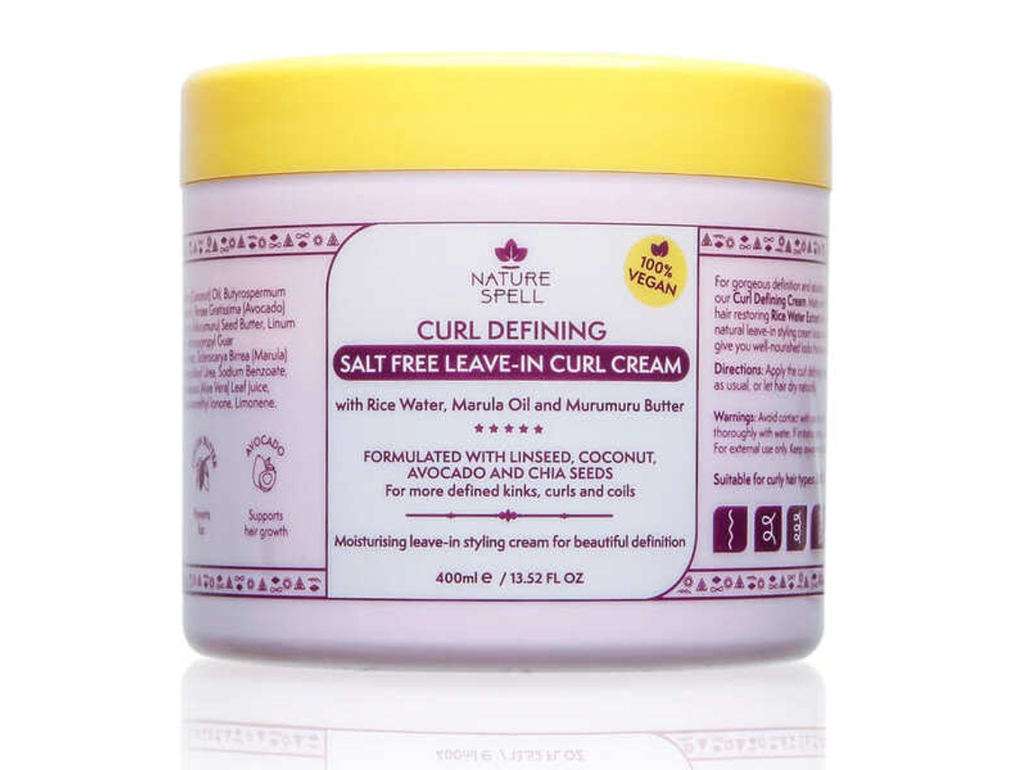 Creme Para Cachos Sem Sal Que Define Os Cachos