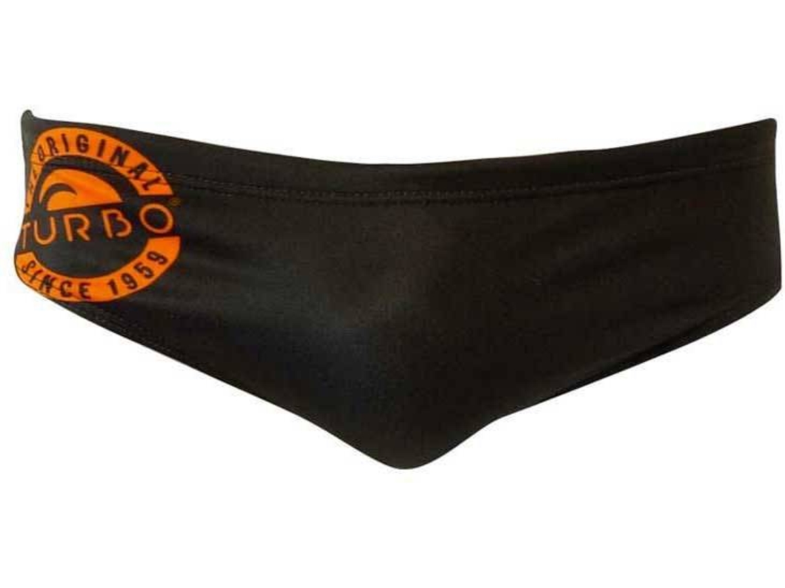 Slips para Homem TURBO Original Preto para Natação (M)