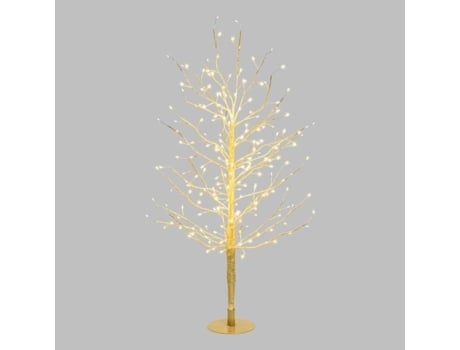 Árvore Luminosa Ramo Tilleul Champagne H90cm 240 Micro Led Flash Lotti