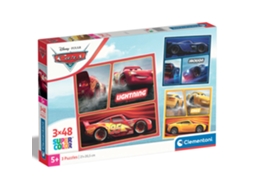 Puzzle 3 X 48 Pçs Cars Clementoni