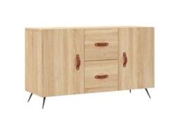 Sideboard, Sideboards Vidaxl Marrom Madeira Processada (n/a)