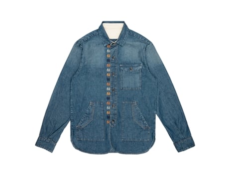 T-shirt De Homem Nine In The Morning Camicia Bob Ricamo Algodão (l)