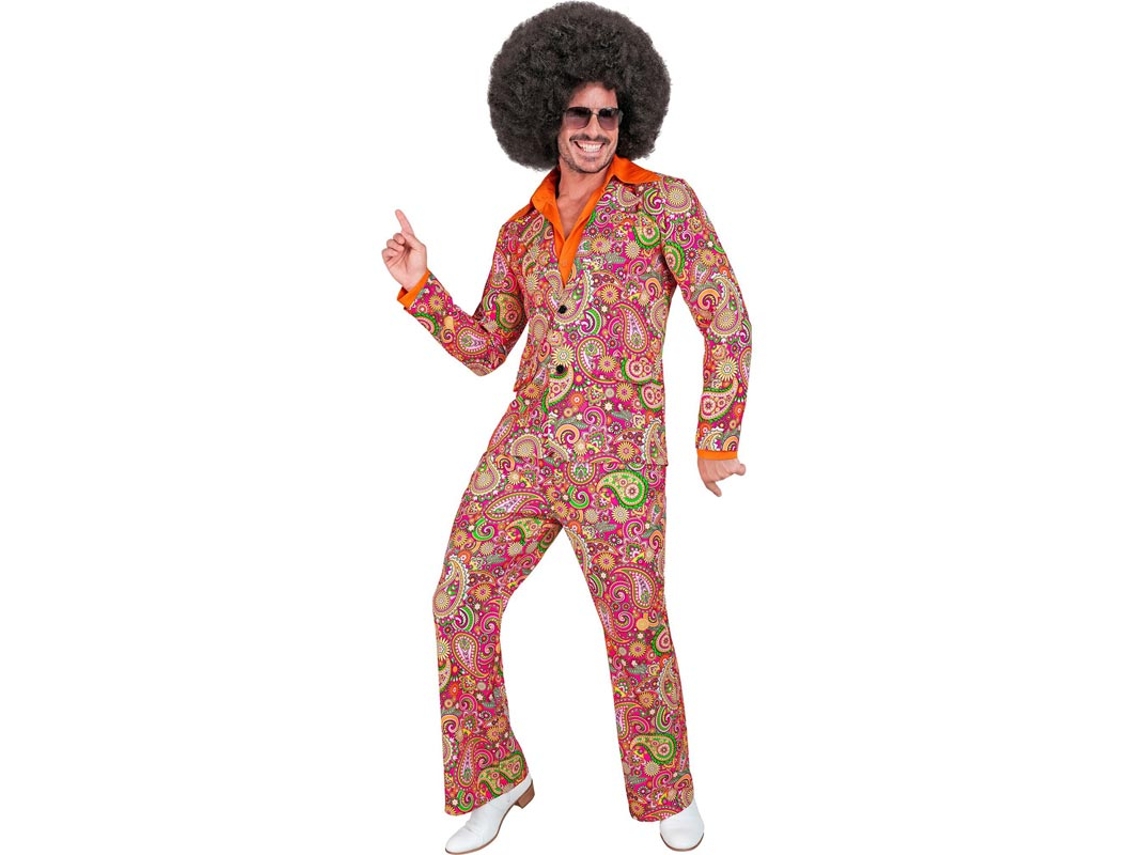 Fato Paisley dos anos 60 para homem