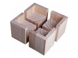 Lurelia Elevador Para Móveis, Reforçado, Em Madeira, Para Cama, Sofá E Mesa, 5 X 5 X 5 Cm, Base Estável