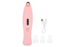 Instrumento De Aspiração Eléctrica Portátil Para Remover Pontos Negros, Limpeza Facial De Poros E Acne, Cor Rosa