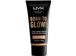 Batom Líquido NYX Born To Glow Radiant Foundation Natural