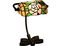 Mini Abajur Tiffany Em Vidro Colorido, Luminária De Leitura Para Quarto, Sala De Piano, Escritório, Cozinha, Luz Noturna