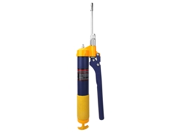Laxiscreed Pistola De Graxa Alta Pressão Com Bico Duplo Para Lubrificação Até 1200psi