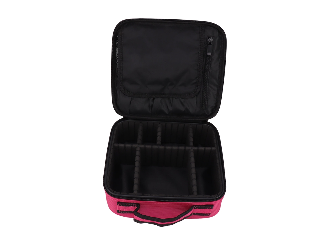Bolsa De Maquiagem Para Estilistas De Cabelo Com Grande Capacidade E Divisões Portátil Multifuncional