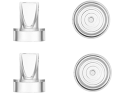 Válvula de diafragma de silicone BRILVIBERA para bomba de tiras portátil Leite, compatível com as peças S9/S10/S1.